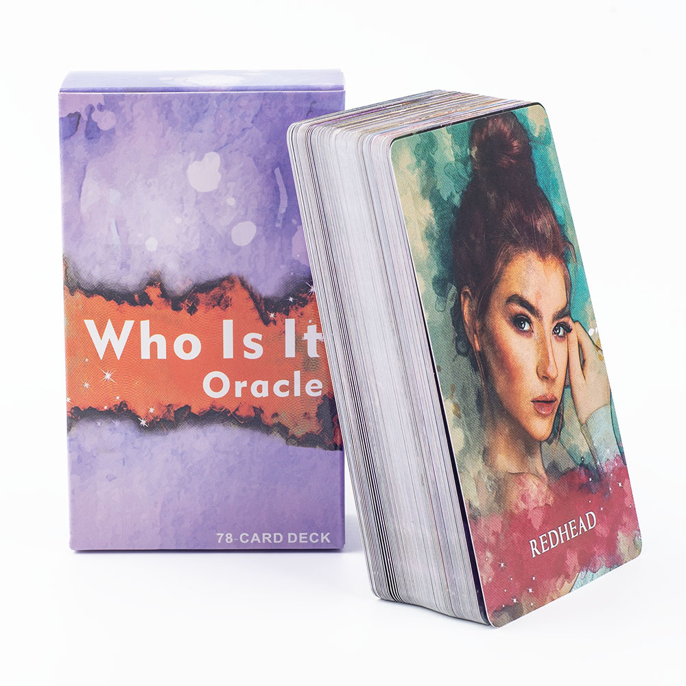 Tarot Deck With Guidebook - Who Is It Oracle Cards 78