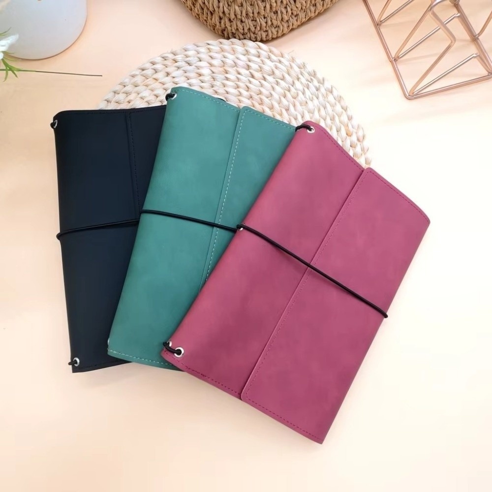 Refillable Notebook Organizer  - Vintage Leather Journal Notebook ulasan dan harga