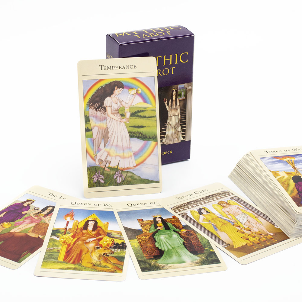 78 Pcs The New Mythic Tarot De - Tarot Deck With Guidebook ulasan dan harga