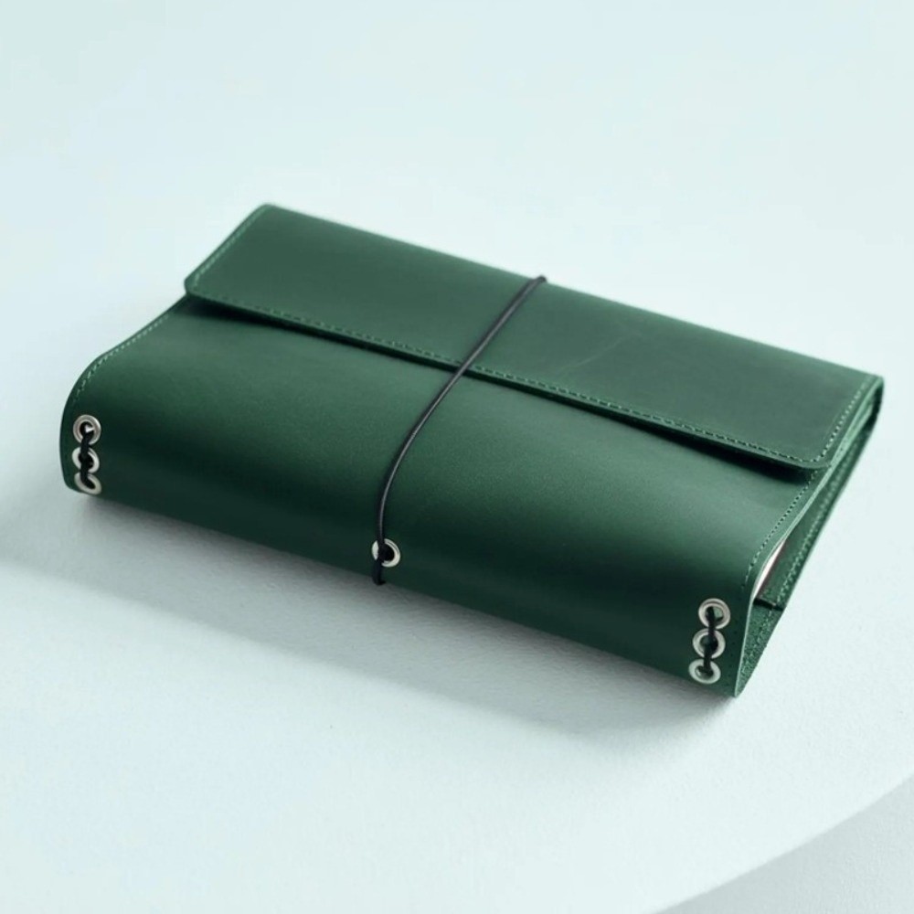 Leather Refillable Notebook Or - Vintage Leather Journal Notebook ulasan dan harga