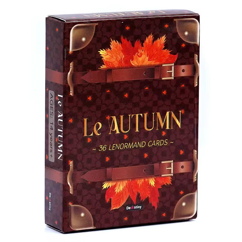 Lenormand Tarot Deck Le Autumn - Tarot Deck With Guidebook ulasan dan harga