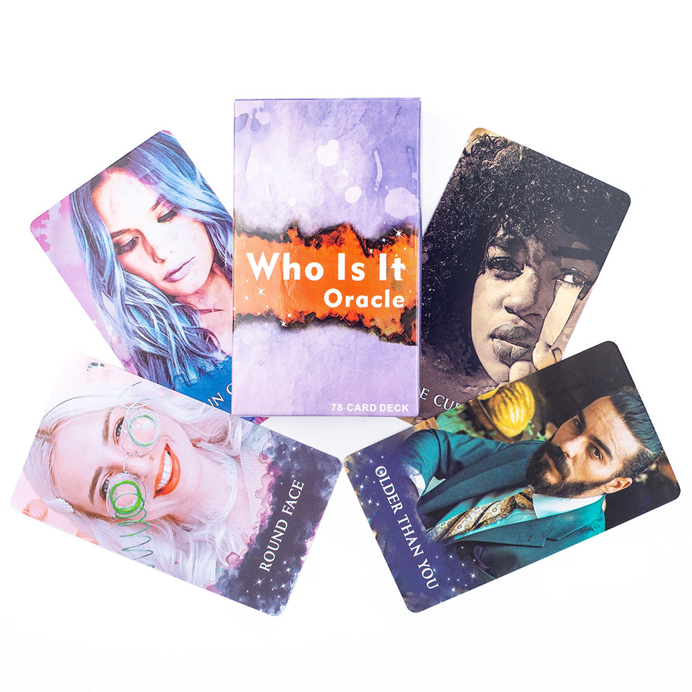 Who Is It Oracle Cards 78 Card - Tarot Deck With Guidebook ulasan dan harga