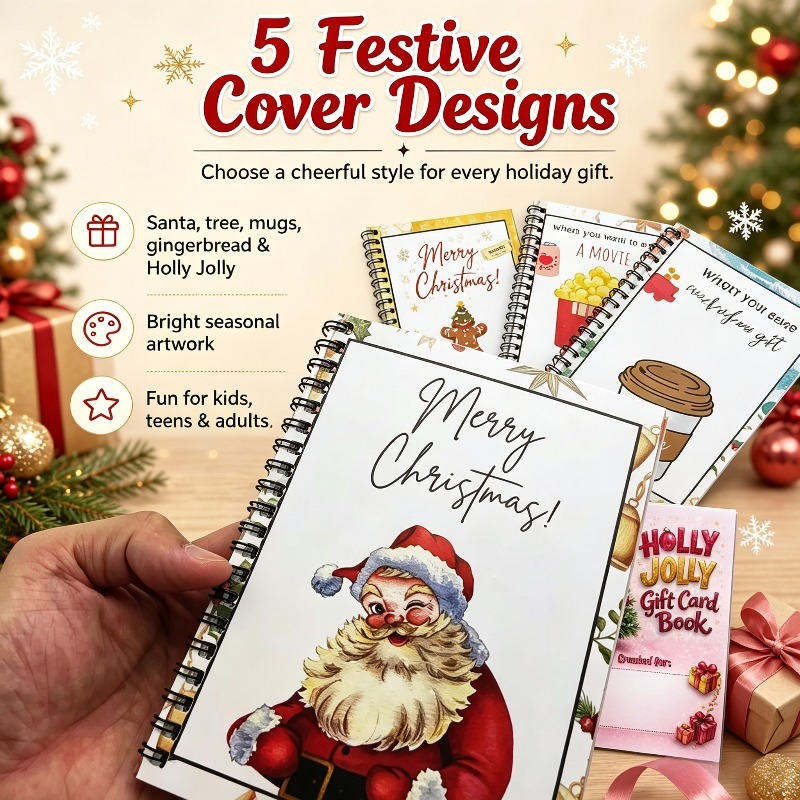 Spiral-Bound Christmas Gift Ca - Books ulasan dan harga