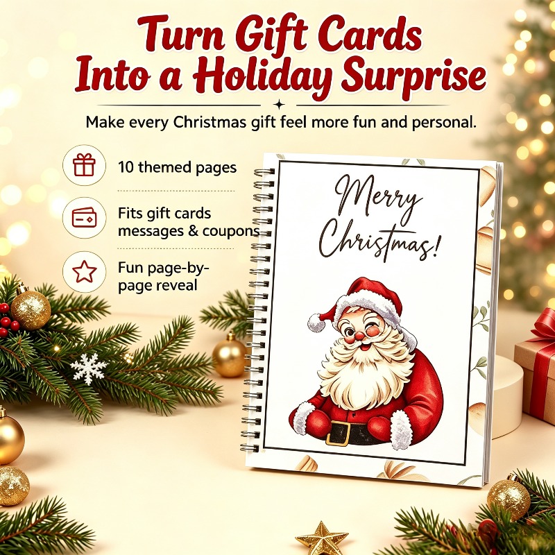 Spiral-Bound Christmas Gift Ca - Books ulasan dan harga