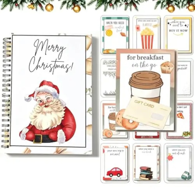 Spiral-Bound Christmas Gift Ca - Books ulasan dan harga