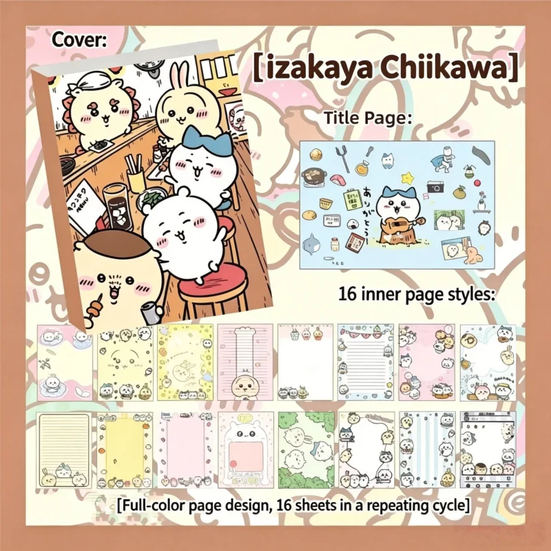 Chiikawa Cute Notebook 80 Shee - Books ulasan dan harga