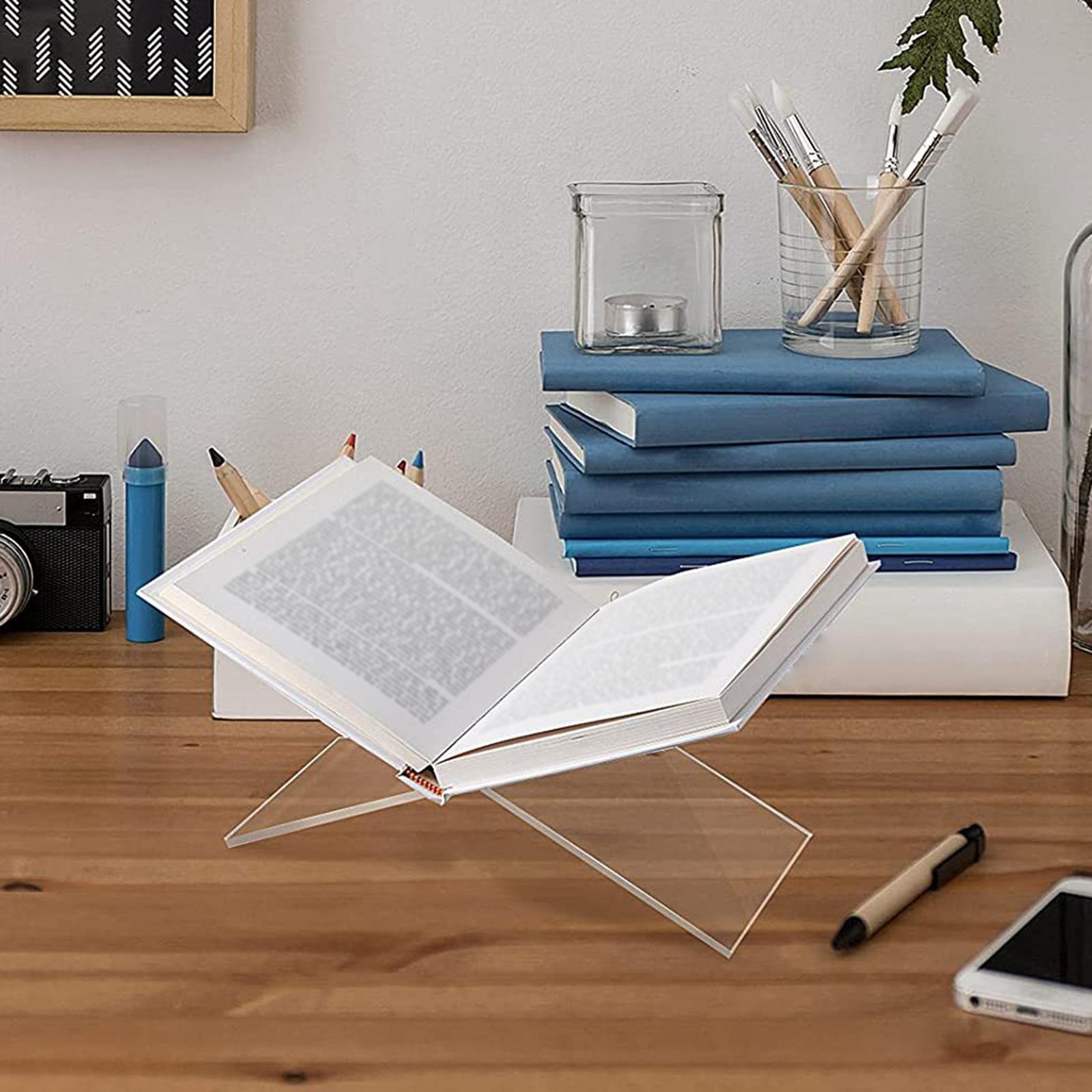 Sturdy Acrylic Bookstand Rack  - Clear Acrylic Book Stand Holder ulasan dan harga
