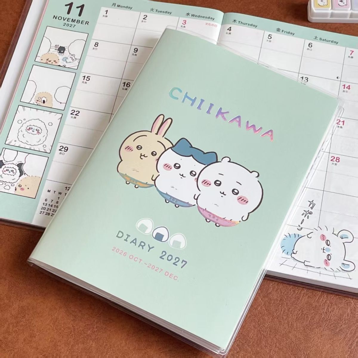New Chiikawa 2027 Agenda Plan  - Stationery Books ulasan dan harga