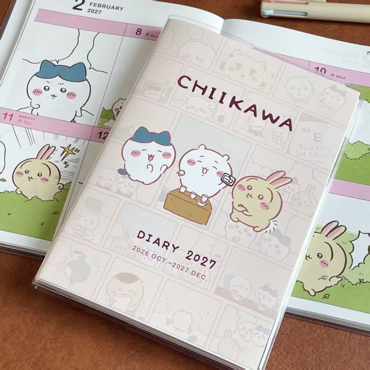 New Chiikawa 2027 Agenda Plan  - Stationery Books ulasan dan harga