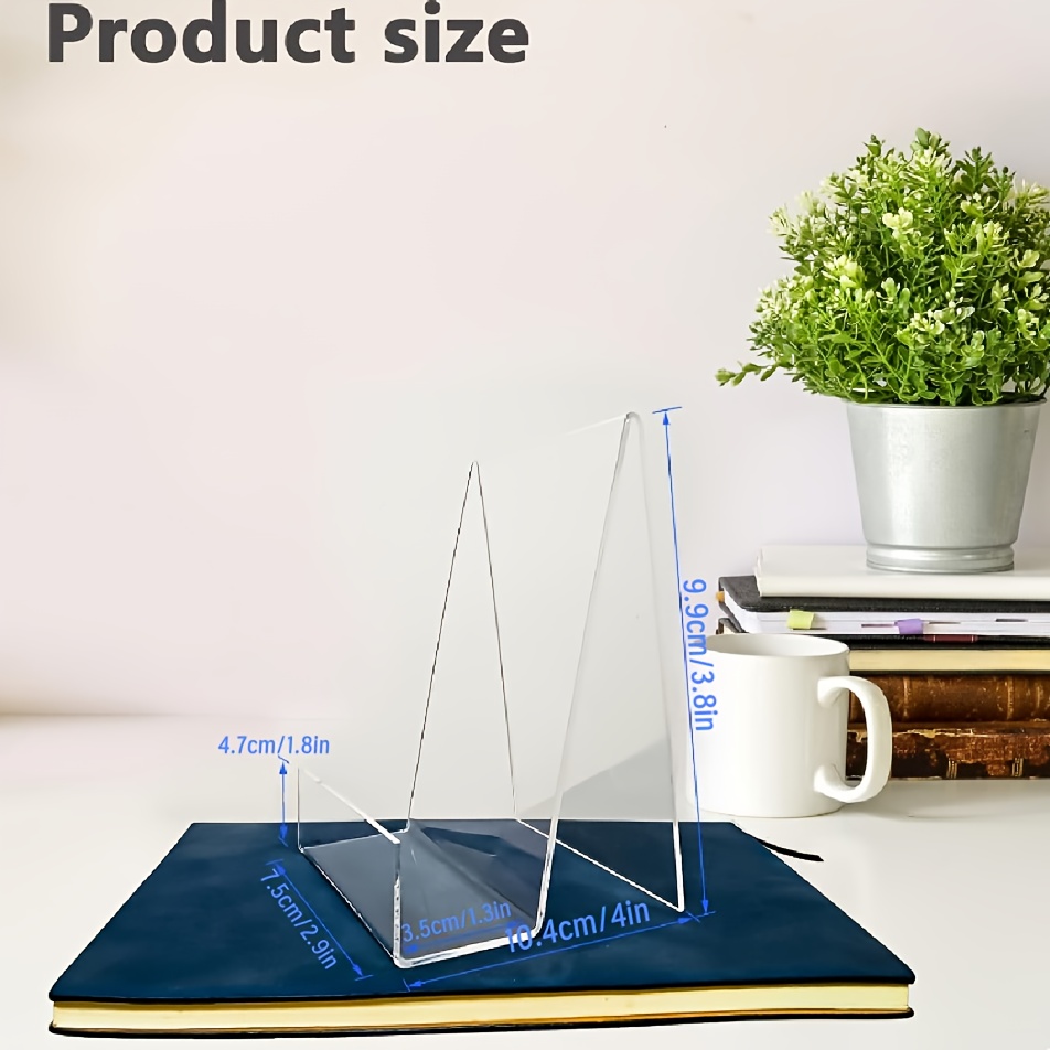11pcs Acrylic Book Display Sta - Clear Acrylic Book Stand Holder ulasan dan harga